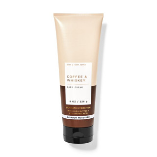 ครีมน้ำหอม Bath &amp; Body Works Coffee &amp; Whiskey Body Cream 226g. ของแท้