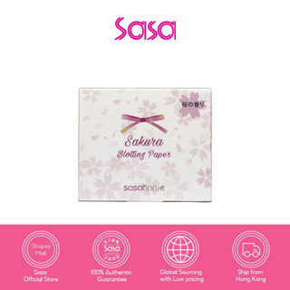 Sasatinnie Blotting Paper (Scent of Sakura) 100piece ซาซ่าทินนี่ บลอททิ้ง เปเปอร์  (กลิ่นซากุระ) 100ชิ้น