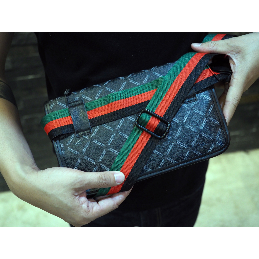 กระเป๋าคาดอกรุ่นใหม่หล่อสุดสไตล์หรู กระเป๋าสะพายข้าง - รูปที่ 7