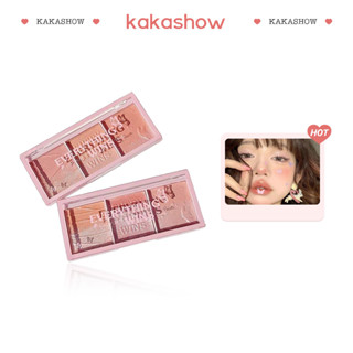 kakashow 3-in-1 บลัชออน อายแชโดว์ ไฮไลท์ เนื้อมุกธรรมชาติ 3 สี SXY522