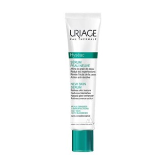 ฟื้นฟูผิวเนียนใสด้วย Uriage  Hyseac New Skin Serum 40ml. Exp.2024