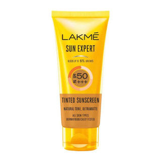 Lakme 50 SPF Sun Expert Tinted Sunscreen Cream/ลัคมี 50 SPF ซันเอ็กเปิร์ท ทินท์ ซันสกรีนครีม/50 ml