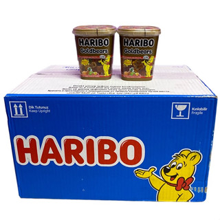 เยลลี่หมี HARIBO GOLDBEARS รุ่นกระปุก 175g 1ลัง/จำนวน 24 กระปุก ราคาพิเศษ สินค้าพร้อมส่ง