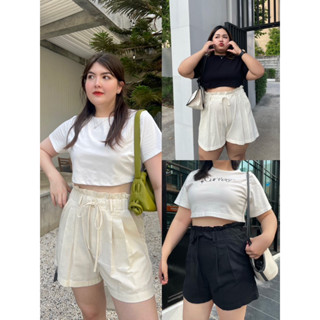 CurveG Cozy Short ขาสั้นผ้าลินิน