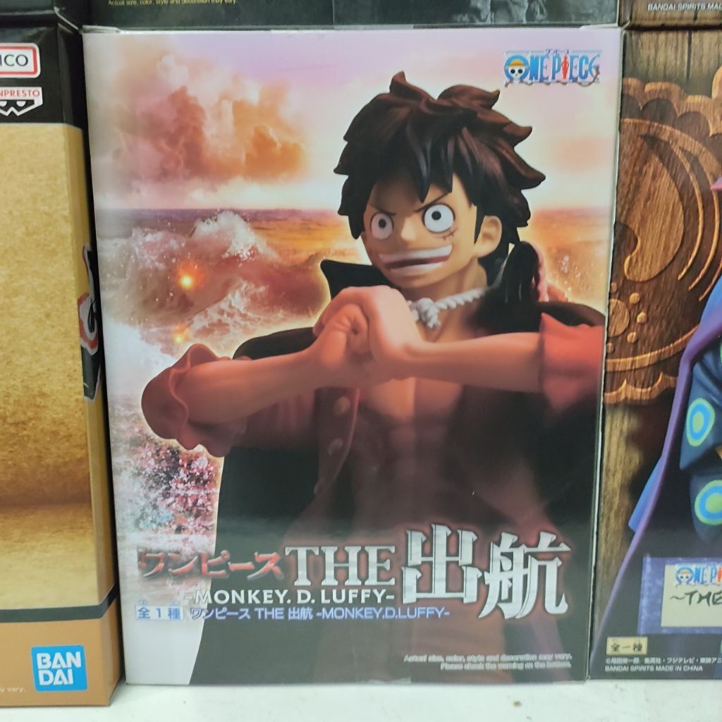 [พร้อมส่ง] โมเดลวันพีช ฟิกเกอร์ ของแท้ One Piece - Monkey D. Luffy Figure - the Shukko (Bandai Spirits)