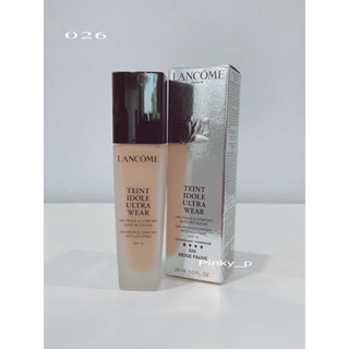 รองพื้น-เนื้อเนียน-คุมมัน-Lancome-Teint-Idole-Ultra-Wear-SPF15(026-Beige-Fauve)-30ml(โล๊ะสต็อค)