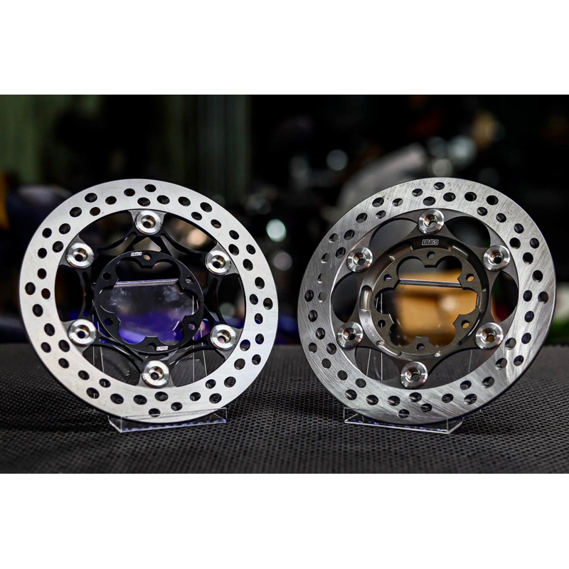 จาน BU69(แท้) ขนาด200mm. ใบเลส มีให้เลือก 4 ลาย Tk,Sp,Kc, (กล่อง+สติ๊กเกอร์+พวงกุญแจ)