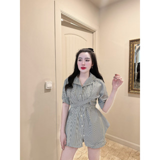 ชุดเซต เสื้อลายริ้ว+กางเกง (F45,F46) A1626