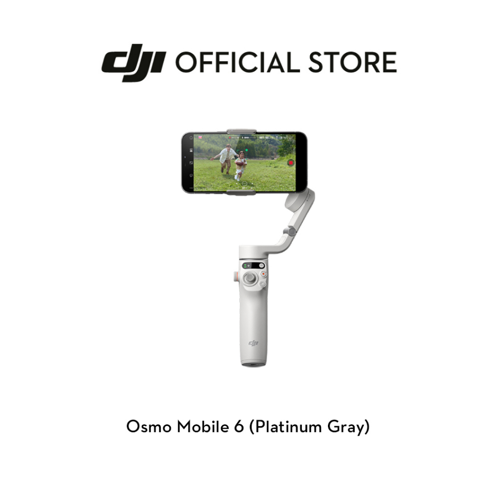 DJI Osmo Mobile 6 - Smartphone Stabilizer | ไม้กันสั่นสำหรับสมาร์ทโฟน | ระบบกันสั่น 3 แกน | ถ่ายรูปเเละวิดีโออย่างสมูท