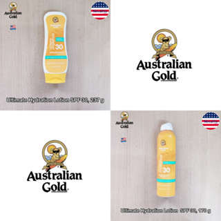 Australian Gold® Ultimate Hydration Lotion, Spray SPF 30, 237 or 170 g กันแดด แบบโลชั่น และสเปรย์