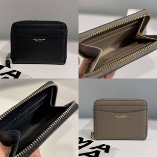 Marc Jacobs The Slim zip-around wallet มี 2 สีมีถุงผ้า (ซิปรอบใบสั้น)