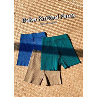 Paradise Official - 4สี Babe Knitted Pants กางเกงไบเกอร์ 😎