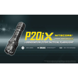 ไฟฉาย รุ่น P20IX สว่าง4000 LUMENS