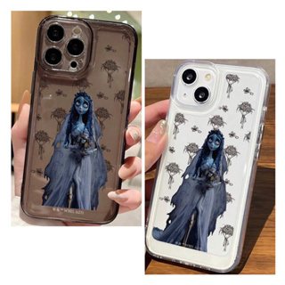 เคสไอโฟนสีชาดำ/ใส เจ้าสาวศพสวย i7-14promax (Case iphone) สินค้างานลิขสิทธิ์แท้100% X Corpse Bride เคสการ์ตูน เคสฮาโลวีน