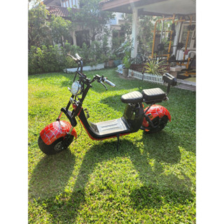 รถไฟฟ้าล้อโต ทรง CHOPPER รุ่น RIDER , ล้อ MAX 10 นิ้ว , 60v 12ah , 1500w , ความเร็ว 45-50 กม./ชม.