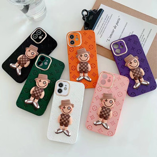 (พร้มส่ง) หมีกันกล่องแบบสามมิติ iP6PLUS iP7PLUS iP8PLUS iP11 iP12 iP12PROMAX iP13 iP13PRO iP13PROMAX