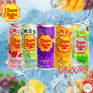 น้ำจูปาจุ๊ปส์ โซดากลิ่นผลไม้ Chupa Chups  Spackling (1กระป๋อง/250ml.) จูปาจู๊ปส์ น้ำอัดลมผลไม้ มีหลายรสชาติ สดชื่น