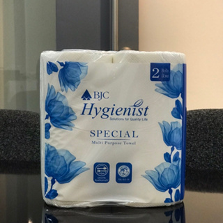 BJC Hygienist ยกลัง 48 ม้วน กระดาษอเนกประสงค์ ยาว 11 เมตร/ม้วน กระดาษทิชชู่ กระดาษซับมันอาหาร