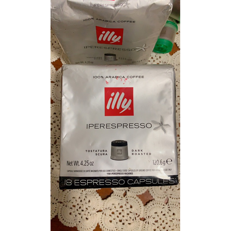 พร้อมส่ง illy iperEspresso Capsules แคปซูลกาแฟสำหรับเรื่องชง illy Coffee Machine (18 Capsules) นำเข้