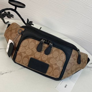 C3765 Track Belt Bag In Signature Canvas