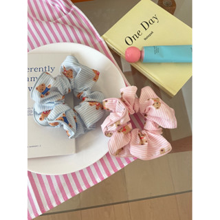 blinkgirl 〰️ scrunchie 🌼 7.7 ยางรัดผมน้องหมี งานพรีเมียม พร้อมส่งนะคะ