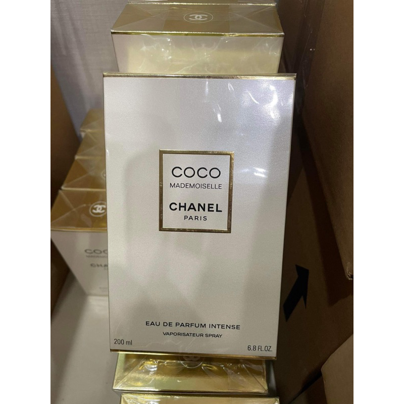 [น้ำหอมแท้ 💯]  Chanel Coco mademoiselle EDP Intense 200ml กล่องซีล (Full box)