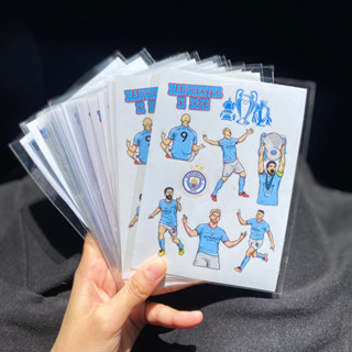 Sticker Manchester City 2022/23 Treble Winners (สติ๊กเกอร์ ฉลองทริปเปิ้ลแชมป์ แมนซิตี้)