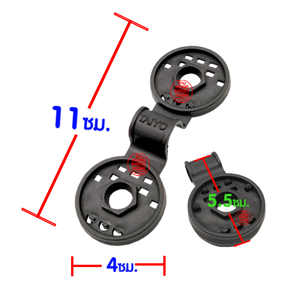 *โค้ดส่งฟรี* ตัวหนีบสแลน ใหญ่ ที่หนีบสแลน ตัวล็อคสแลน ตัวล็อค คลิปล็อค กิ๊บล็อค ตาข่ายกรองแสง สแลนบังแดด clearance - รูปที่ 3