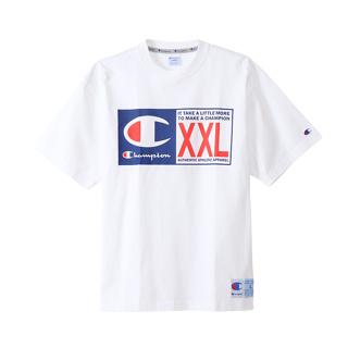 CHAMPION MEN - JP เสื้อยืดแขนสั้นผู้ชาย-ไซส์เอเชีย S/S T-SHIRT  C3-X326-010