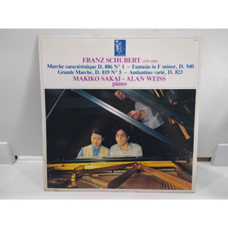 1LP Vinyl Records แผ่นเสียงไวนิล  FRANZ SCHUBERT (1797-1828) (E12A53)