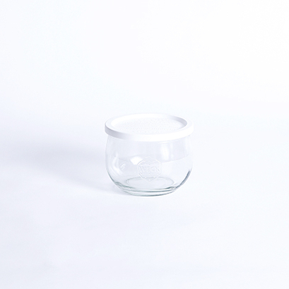 WECK - TULIP JAR 580 ML ขวดแก้ว ฝาซิลิโคน (WE-744SB/L)