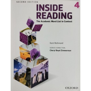 หนังสือ Inside Reading The Academic Word List in context by Arline Burgmeier4 (สินค้าใหม่)