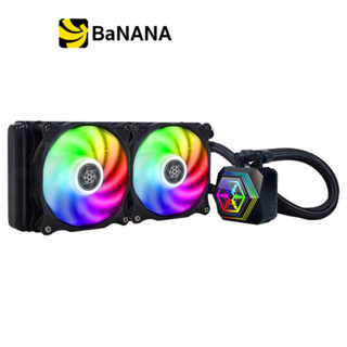 ชุดระบายความร้อนซีพียู SilverStone CPU Liquid Cooler Permafrost PF240 ARGB V.2 by Banana IT