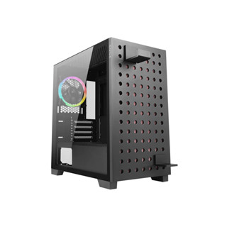 AZZA ( เคสคอมพิวเตอร์ พร้อมขาจับหูฟังและฐานตั้งเล็ก ๆ ) AZZA ELISE MICRO ATX MID TOWER GAMING CASE