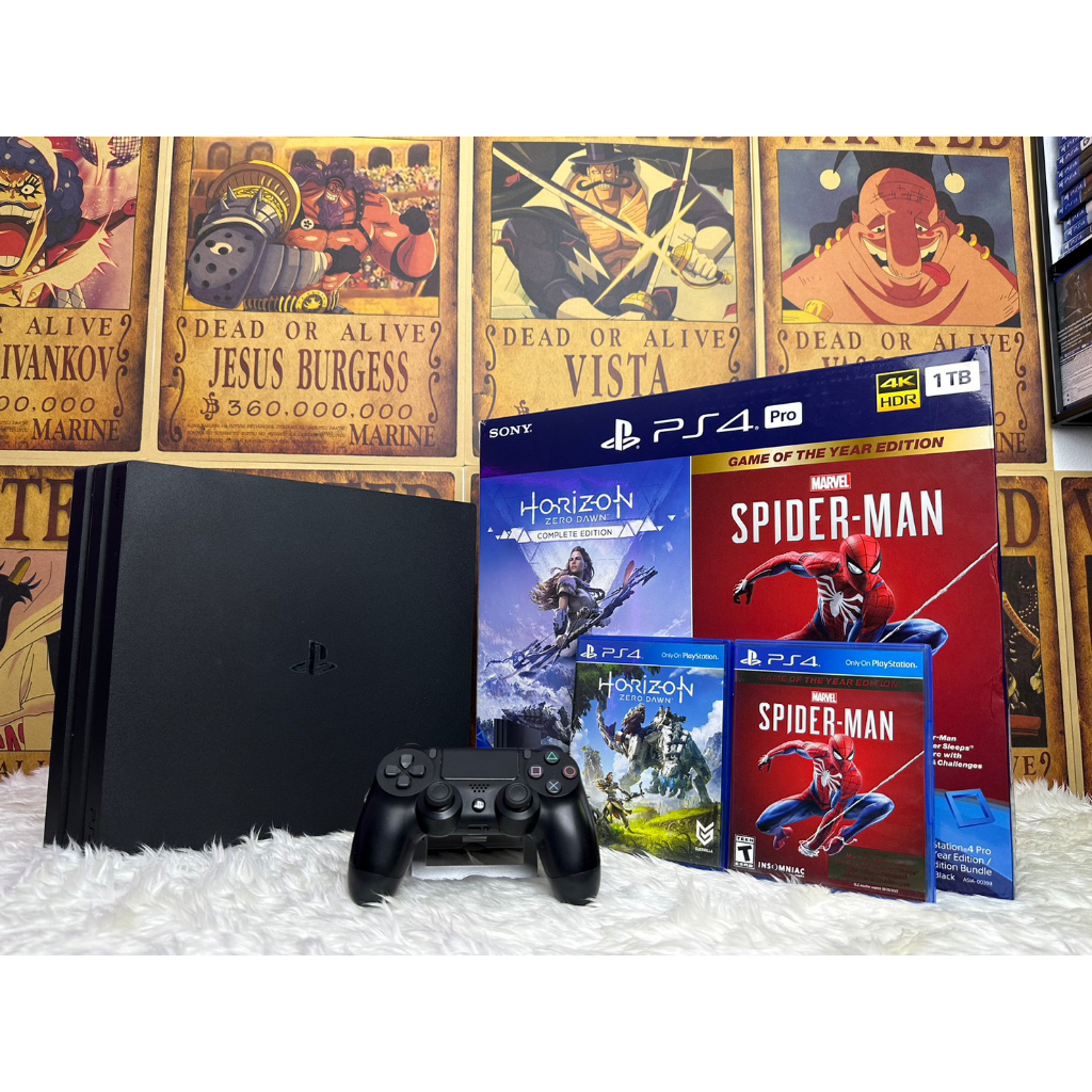PS4 PRO 1TB Spiderman Set Box สวยมาก