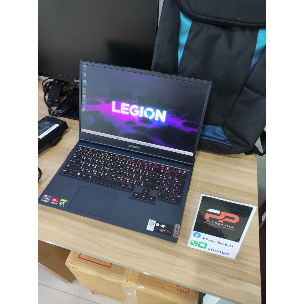 💻โน๊ตบุ๊ค LEGION 5 RTX3060 เล่นเกมส์แรงๆ