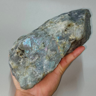 หินดิบ ลาบราโดไรต์ Labradorite 003