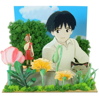 [Direct from Japan] Studio Ghibli The Secret World of Arrietty Miniatuart Kit Mini Sho &amp; Arrietty Japan NEW