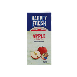 🌟พร้อมส่ง🌟HARVEY FRESH Apple Juice 1L 12 bottles น้ำแอปเปิ้ลจากน้ำแอ๊ปเปิ้ลเข้มข้น 1L 12 กล่อง