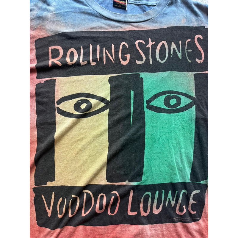 เสื้อวง rolling stone 1994 voodoo lounge