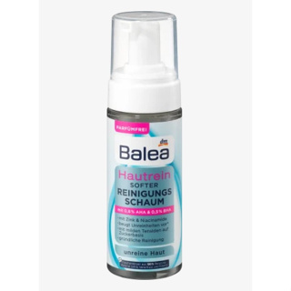 Balea  Reinigungsschaum Hautrein, 150 ml โฟมล้างหน้า สำหรับป้องกันฝ้าและสิว