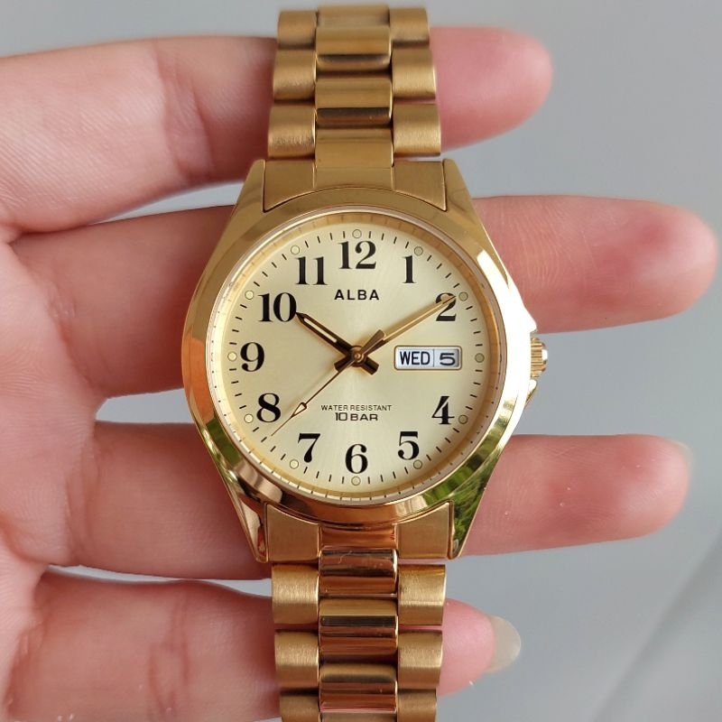 นาฬิกา Alba Quartz มือสอง ของแท้ 100%