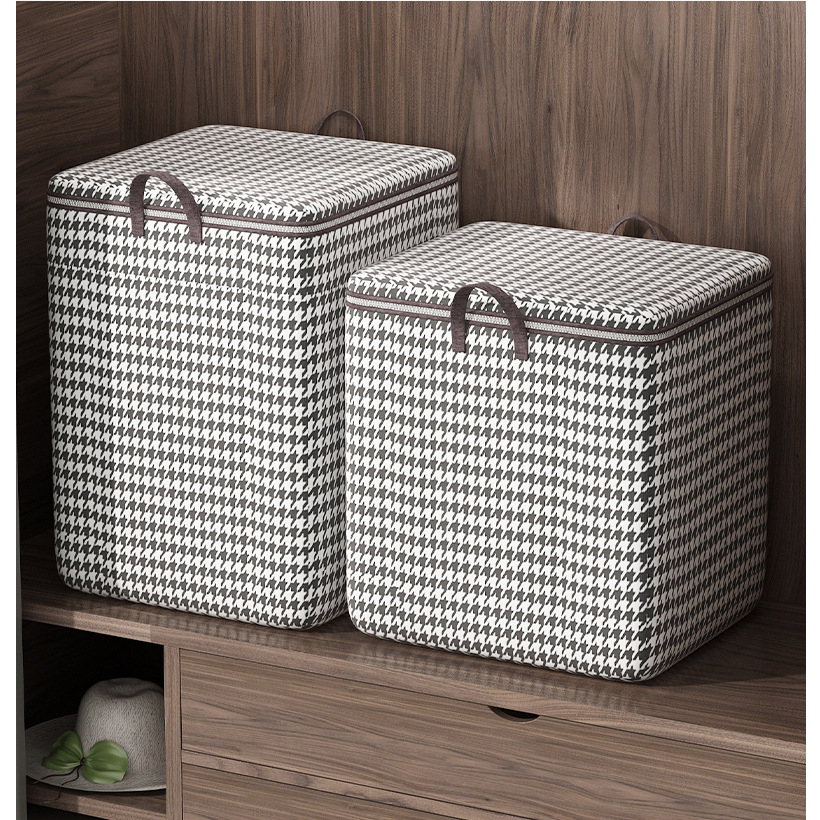home_sick กระเป๋าเก็บผ้านวม ถุงใส่ผ้านวม ใส่เสื้อผ้า มีซิป 2 ขนาด YF-1355 hl 1717