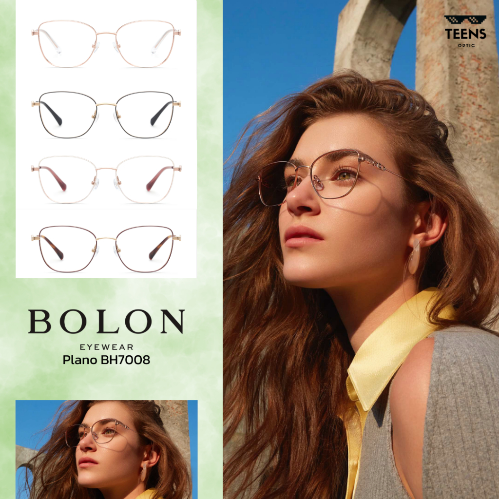 BOLON Plano BH7008 แว่นญาญ่า แว่นกรองแสง กรอบสายตา โบลอง