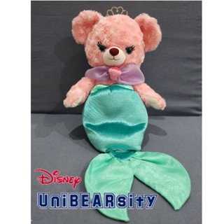 ตุ๊กตาหมี Unibearsity ยูนิแบร์ Disney เจ้าหญิงแอเรียล เงือกน้อย Ariel เมอร์เมด จาก The Little Mermaid นำเข้าจากญี่ปุ่น