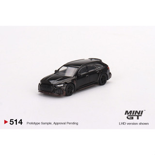 MINI GT No.514 ABT Audi RS6 Johann Abt Signature Edition Black MGT00514-L