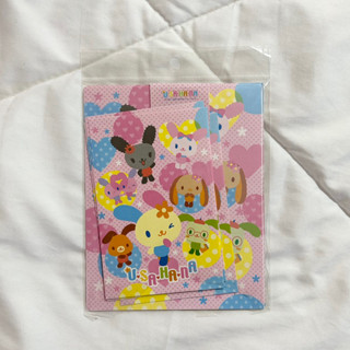 sanrio usahana letter set สีชมพู ลายน่ารักมาก (ซองฉีก)