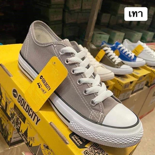 NFshoes รองเท้าผ้าใบทรง Conves คอนเวิส ยี่ห้อ Goldcity/Mashare ไซส์ 37-45 ผ้าใบทำงาน นักเรียนนักศึกษา