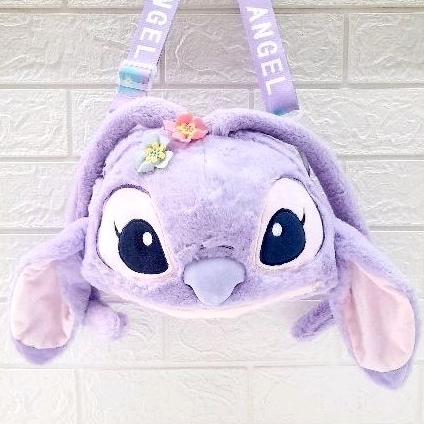 กระเป๋าสะพายสติช/แองเจิล Stitch/Angel(ของใหม่)