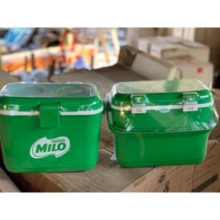 💚กระติกน้ำแข็งไมโล MILO ทรงสี่เหลี่ยม ขนาด 17.5 * 26.5 * 20 cm.